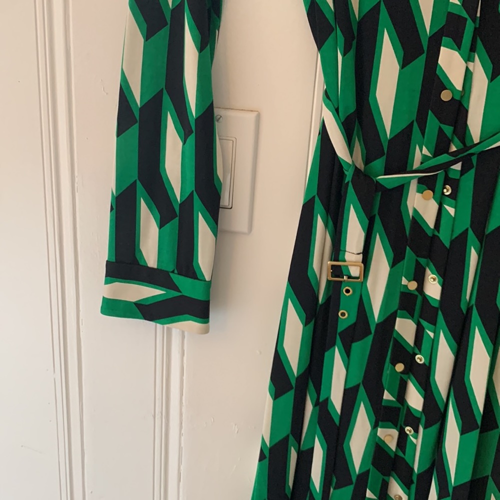 DIANE VON FURSTENBERG Silk Knee-Length Dress - Picture 10 of 15